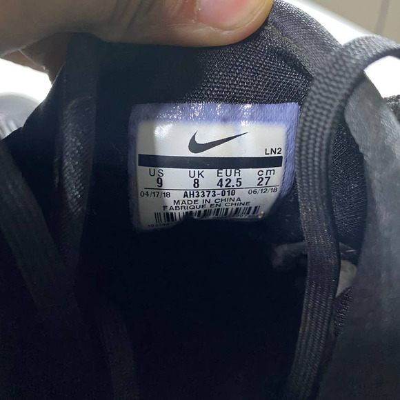 Nike Force Zoom Trout 5 Baseball Black Metal Cleats Mens 9 main image 5